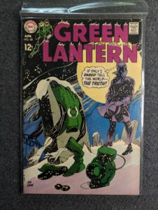 Green Lantern #68 front cover