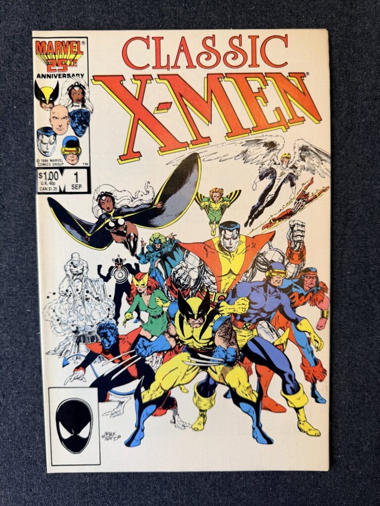 Classic X-Men #1 front cover