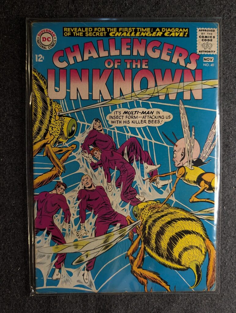 Challengers of the Unknown #40 front cover
