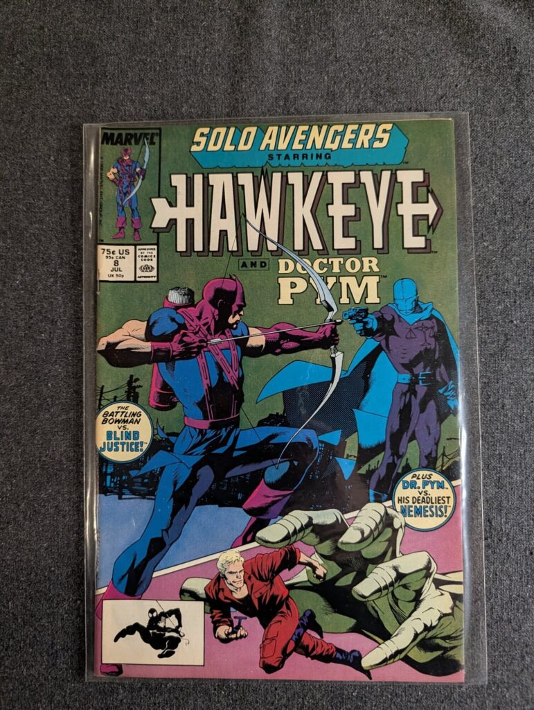 Solo Avengers #8 front cover