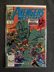 Avengers West Coast #61 front cover