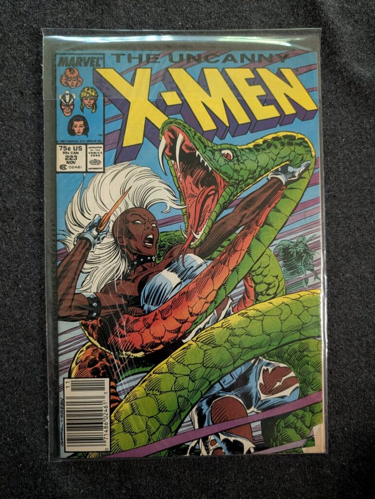 The Uncanny X-Men #223 front cover