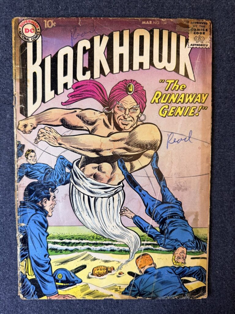 Blackhawk #134 front cover