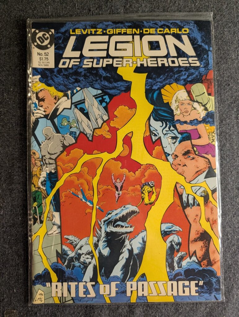 Legion of Super-Heroes #52 front cover