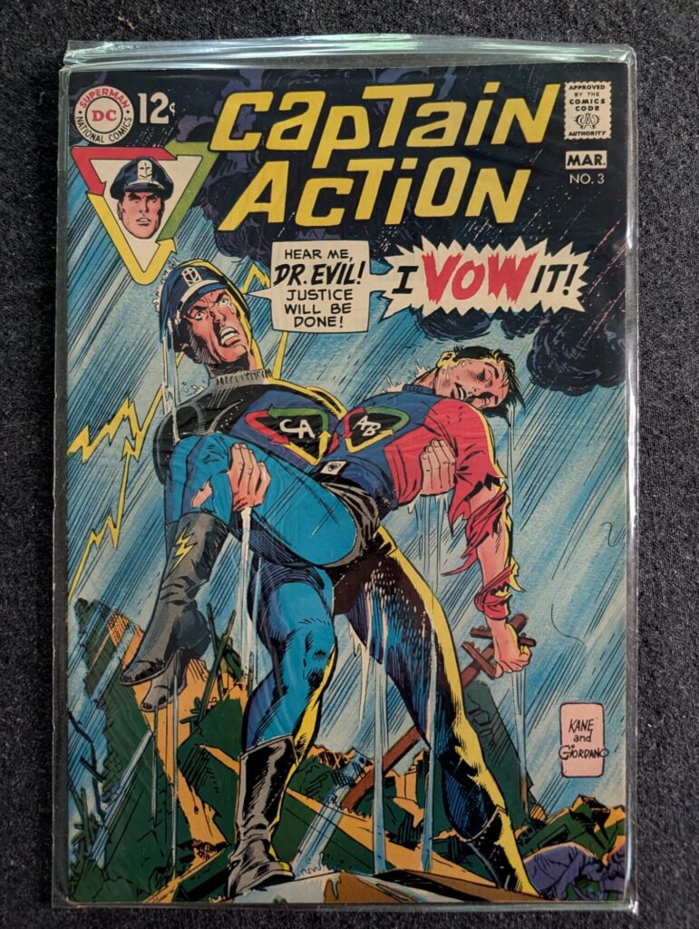 Captain Action #3 front cover