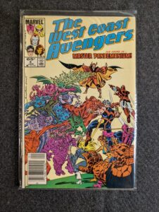 West Coast Avengers #4 front cover