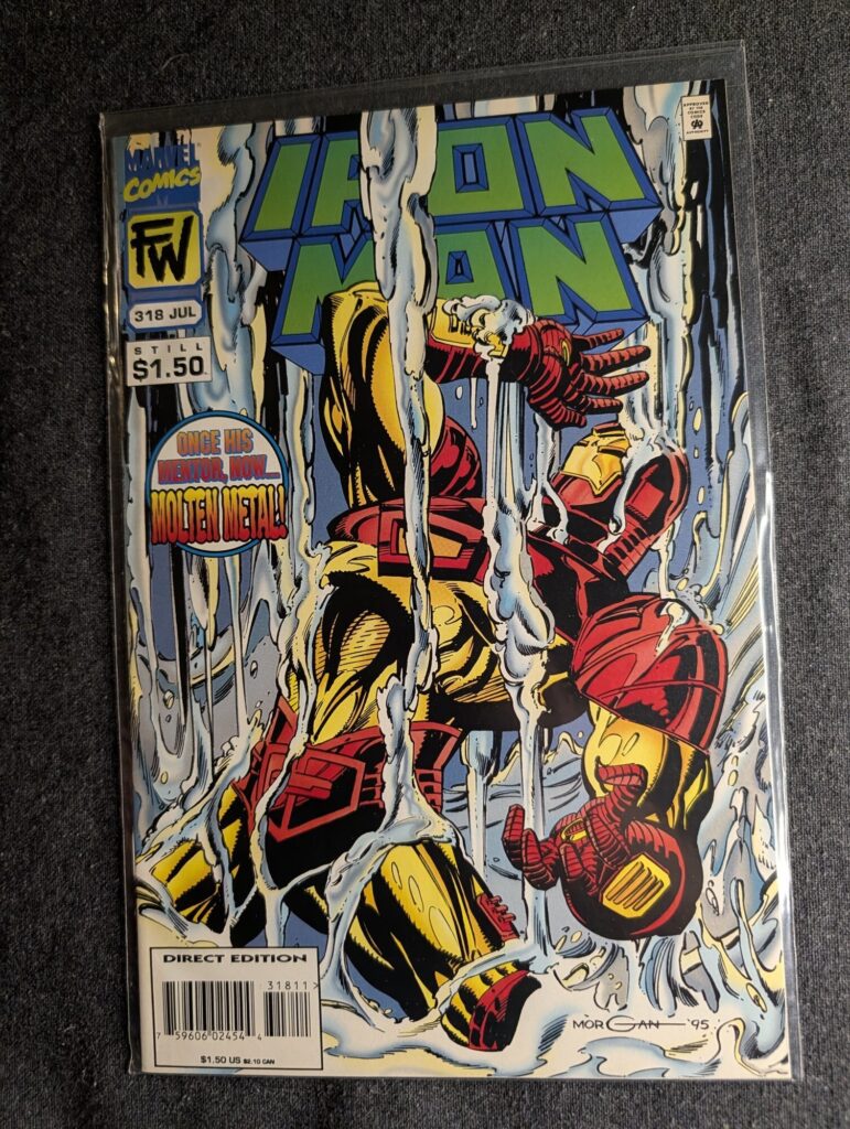 Iron Man #318 front cover