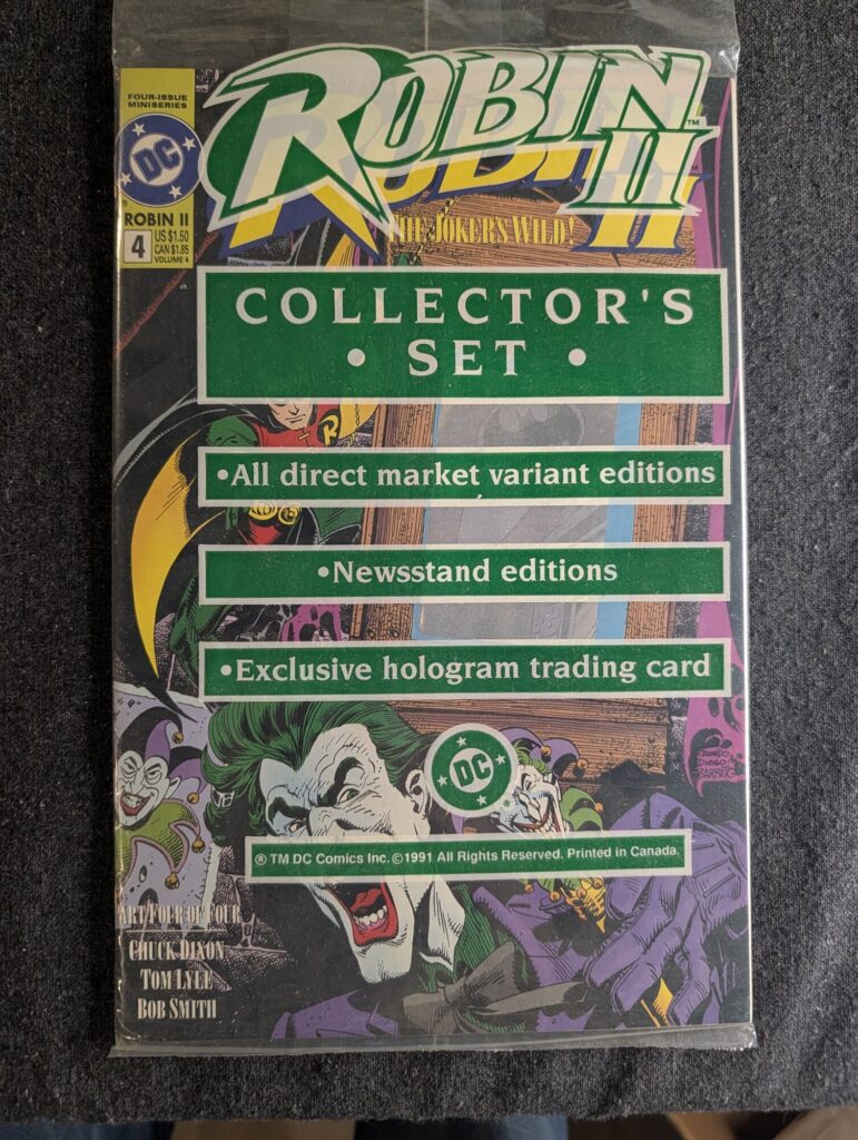 Robin II: The Joker's Wild #4 front cover