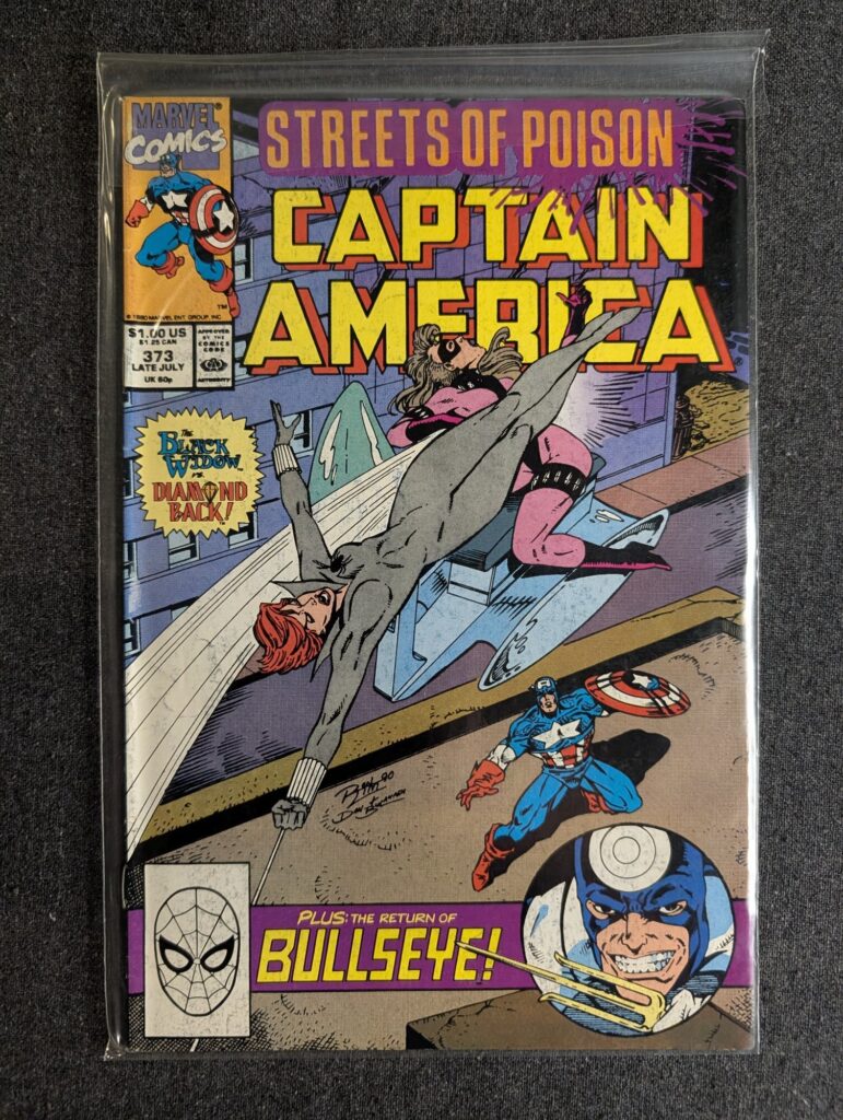 Captain America #373 front cover