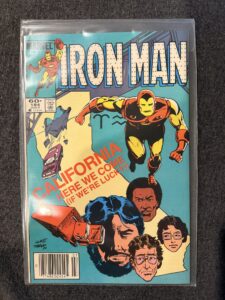 Iron Man #184 front cover
