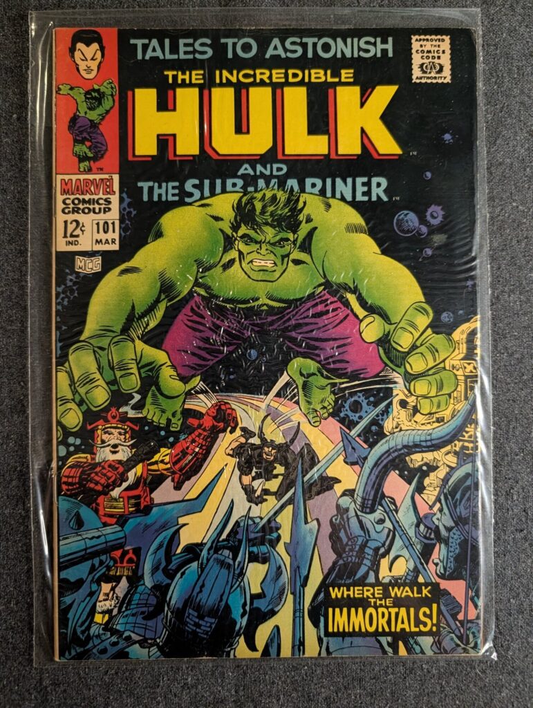 Tales to Astonish #101 front cover