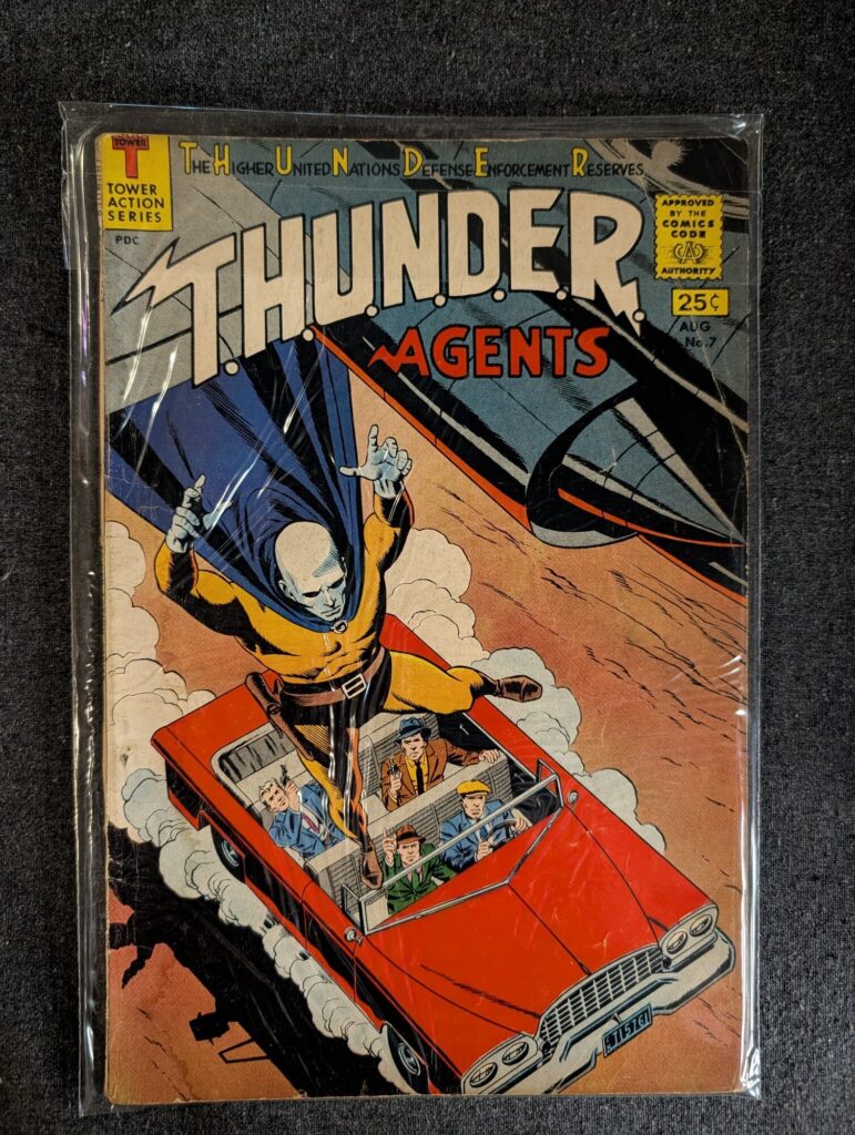 T.H.U.N.D.E.R. Agents #7 front cover