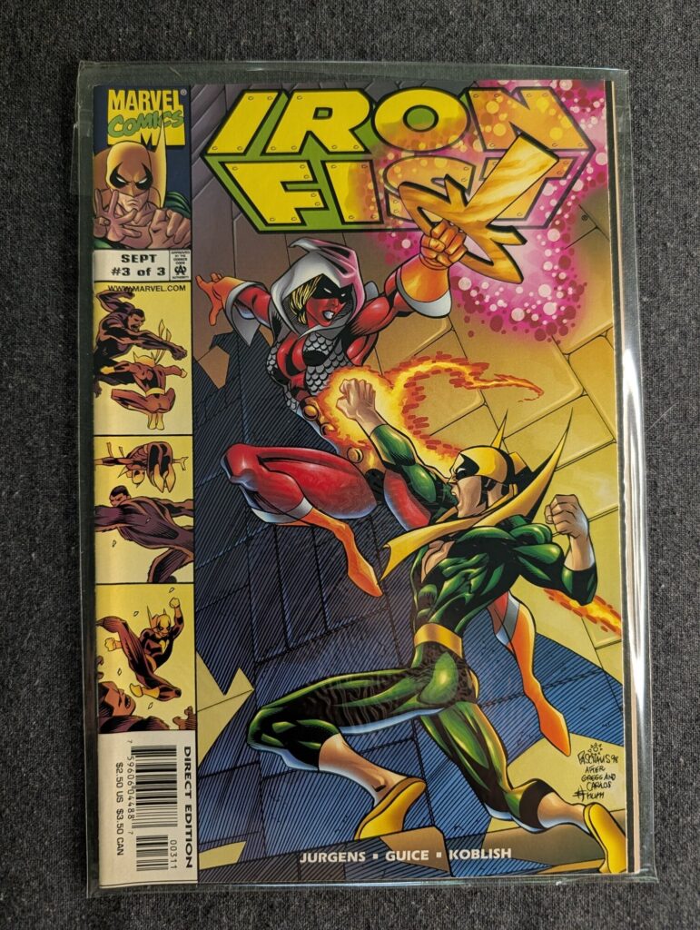 Iron Fist #3 front cover