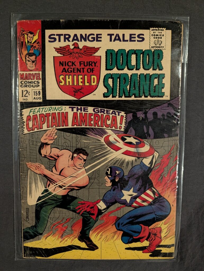 Strange Tales #159 front cover