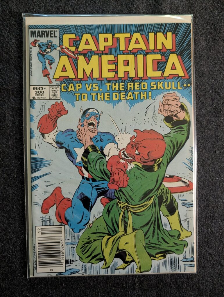 Captain America #300 front cover