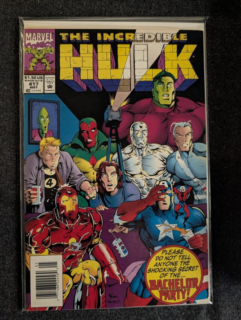 The Incredible Hulk #417 front cover