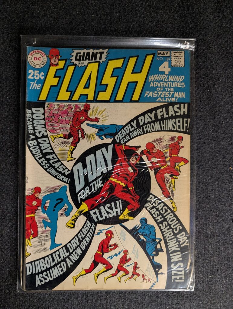 The Flash #187 front cover