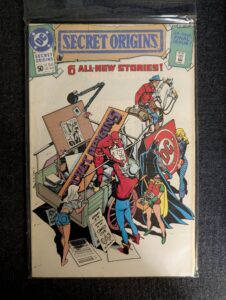 Secret Origins #50 front cover