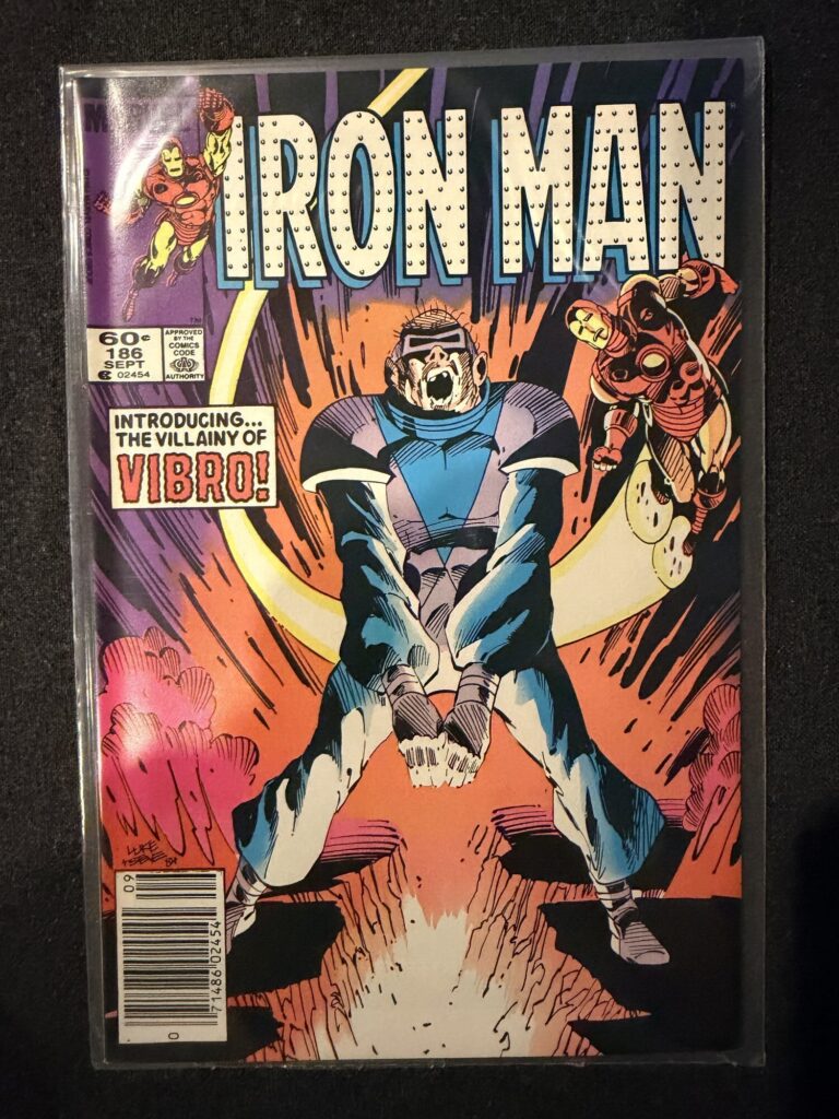 Iron Man #186 front cover