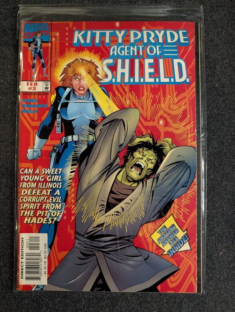 Kitty Pryde, Agent of S.H.I.E.L.D. #3 front cover