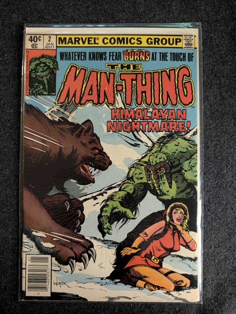 Man-Thing #2 front cover