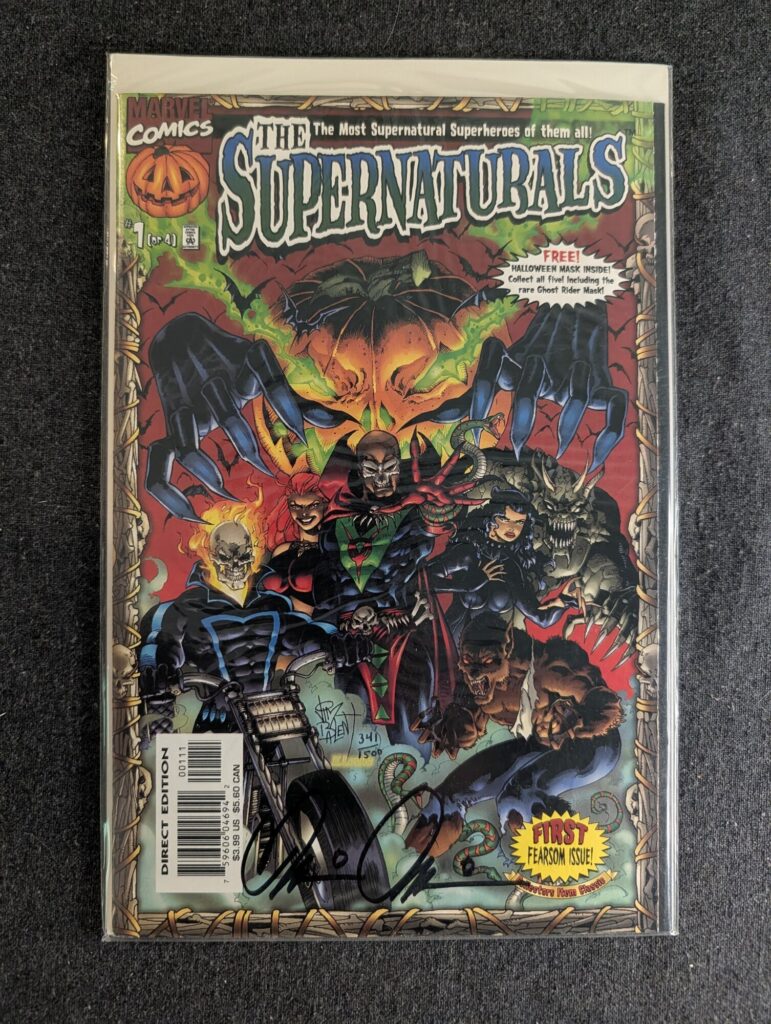 The Supernaturals #1 front cover