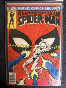 The Spectacular Spider-Man #52 front cover
