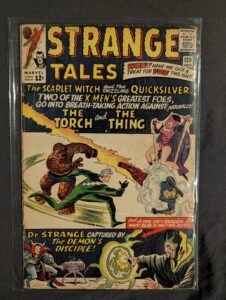 Strange Tales #128 front cover