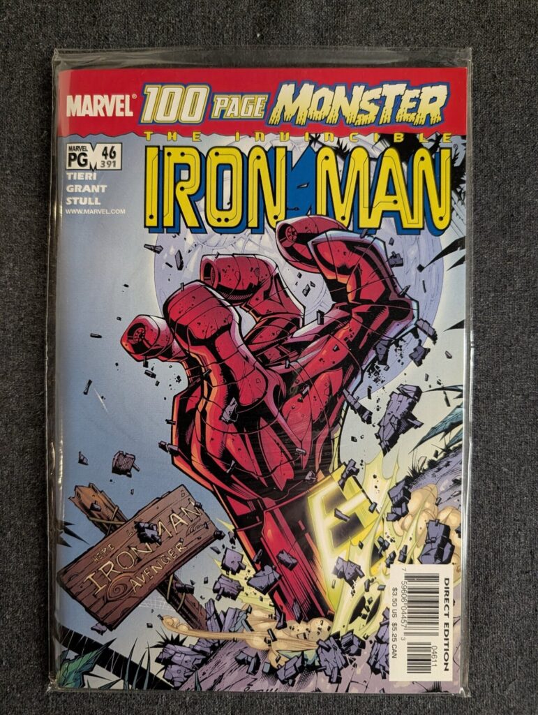 Iron Man #46 front cover