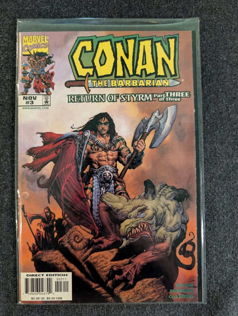 Conan the Barbarian #3 front cover