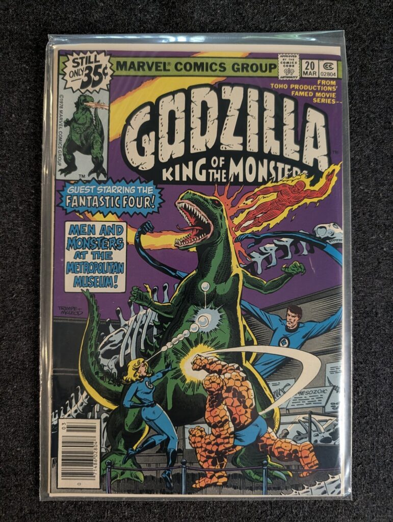 Godzilla, King of the Monsters #20 front cover