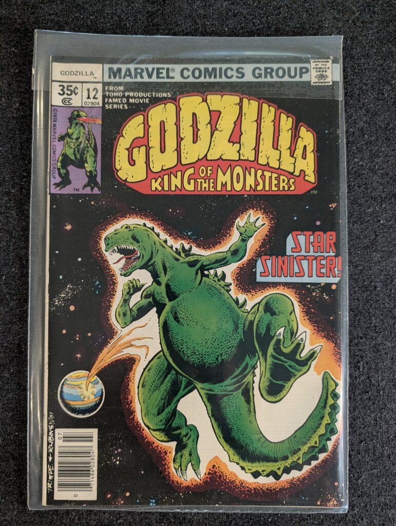 Godzilla, King of the Monsters #12 front cover