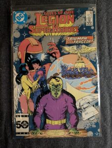 Tales of the Legion of Super-Heroes #323 front cover