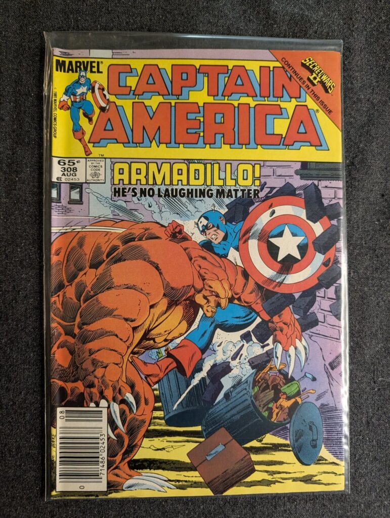 Captain America #308 front cover
