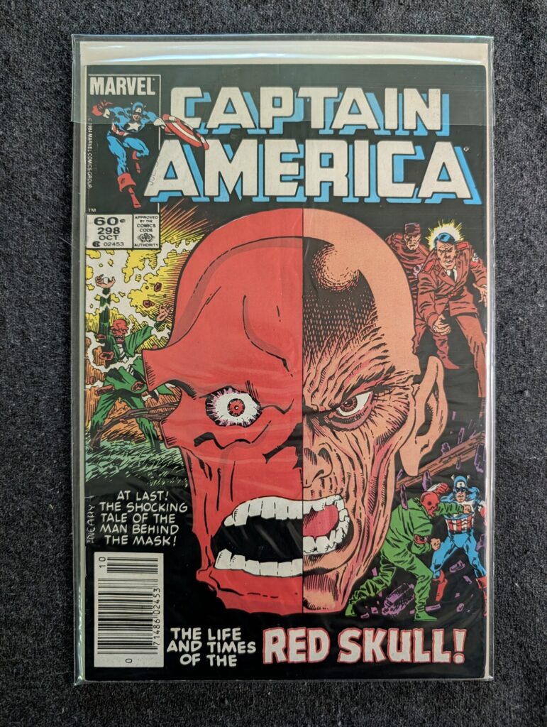 Captain America #298 front cover