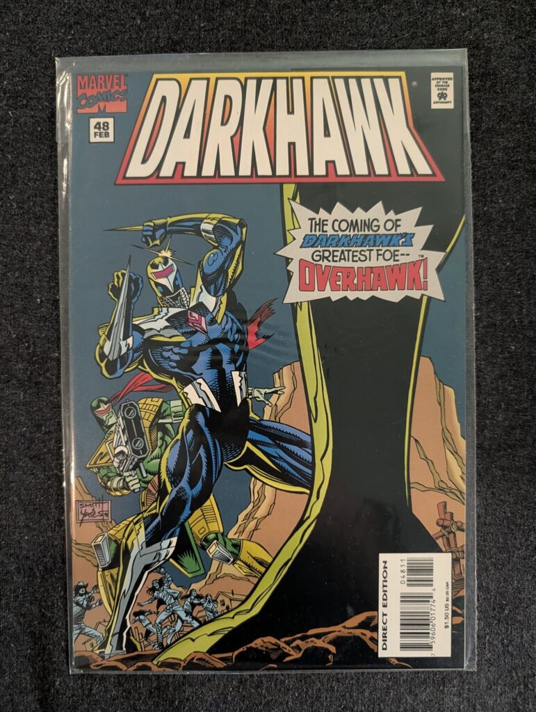 Darkhawk #48 front cover