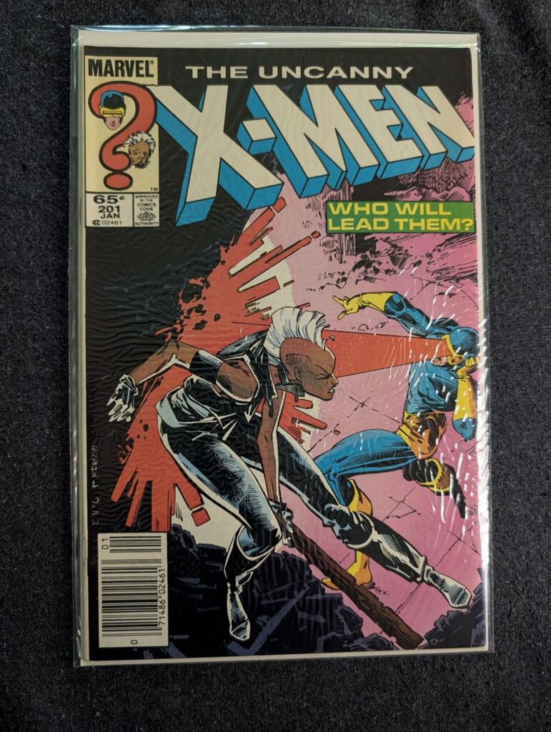 The Uncanny X-Men #201 front cover