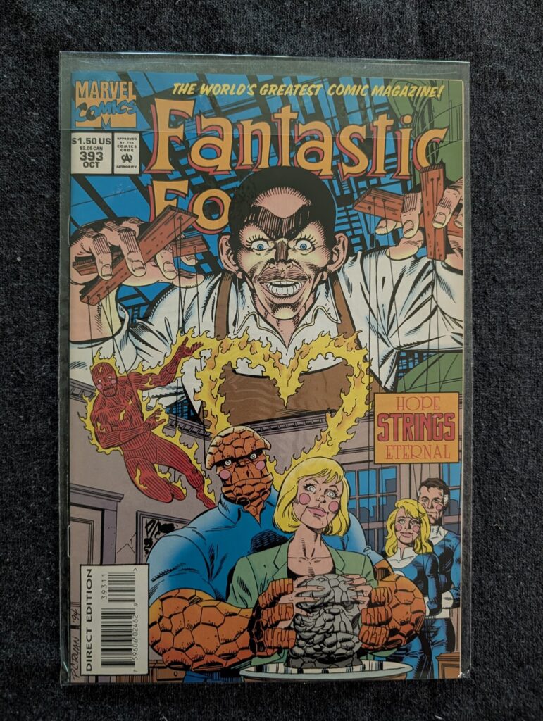 Fantastic Four #393 front cover