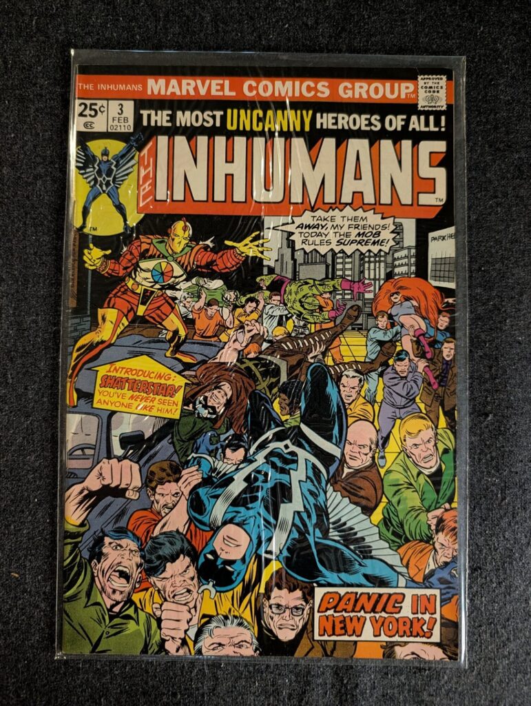 The Inhumans #3 front cover