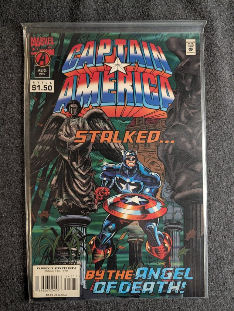 Captain America #442 front cover