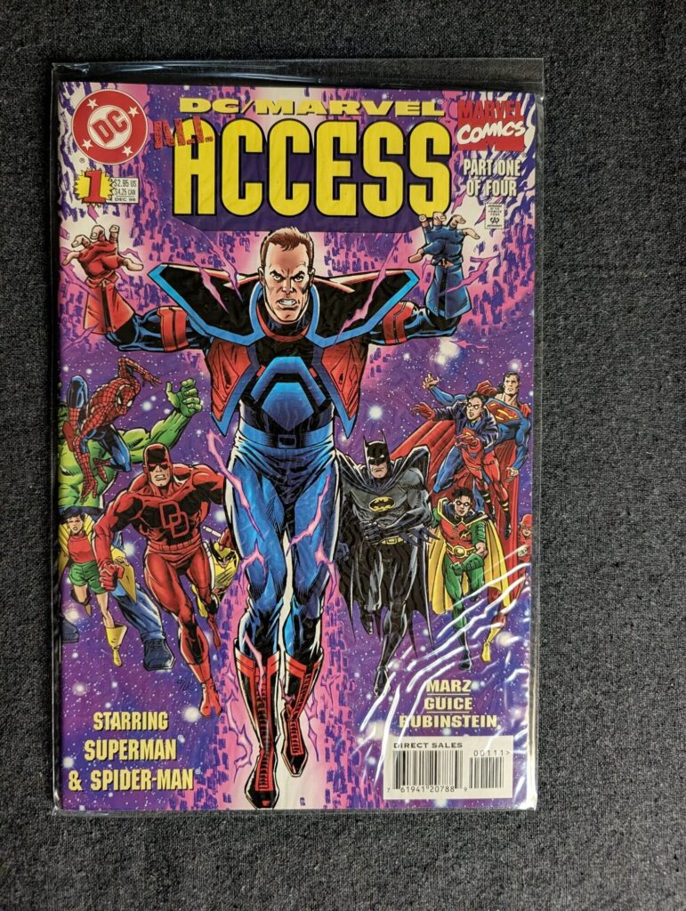 DC/Marvel: All Access #1 front cover