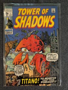 Tower of Shadows #7 front cover