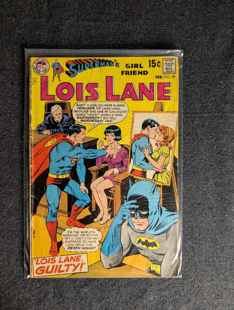 Superman's Girl Friend, Lois Lane #99 front cover