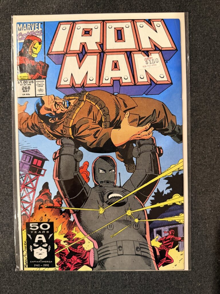 Iron Man #268 front cover