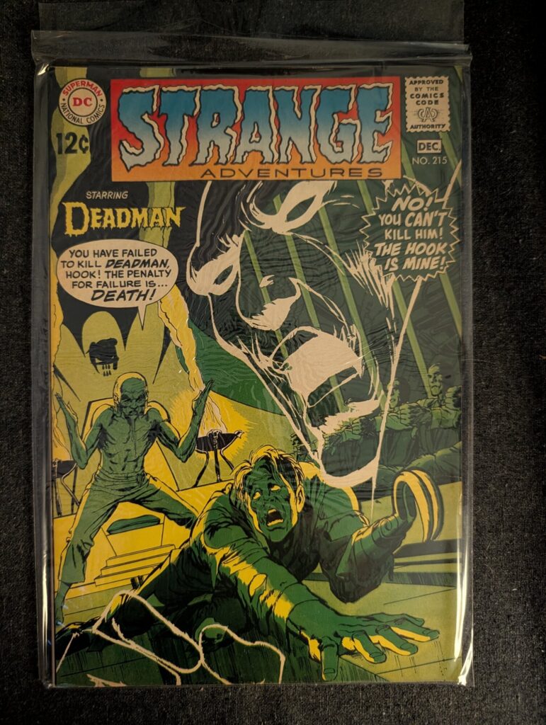Strange Adventures #215 front cover