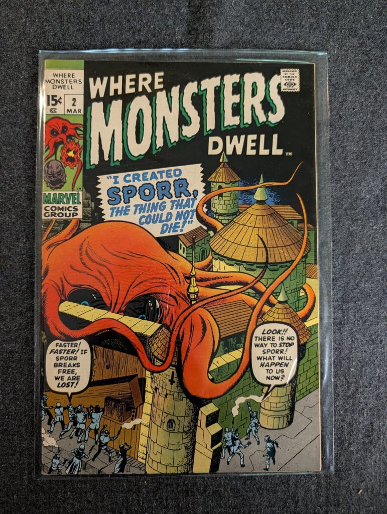Where Monsters Dwell #2 front cover