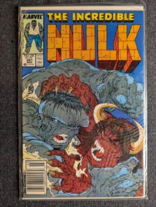 The Incredible Hulk #341 front cover