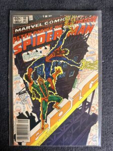 The Spectacular Spider-Man #66 front cover