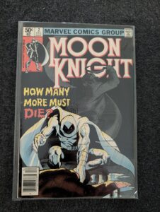 Moon Knight #2 front cover