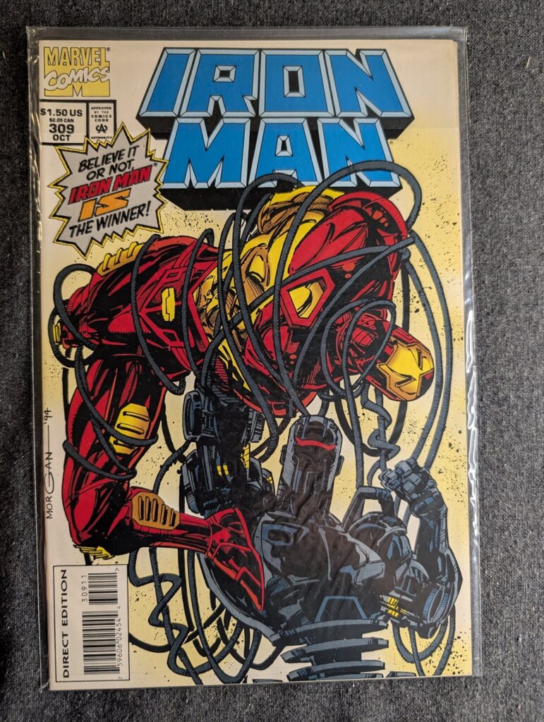 Iron Man #309 front cover